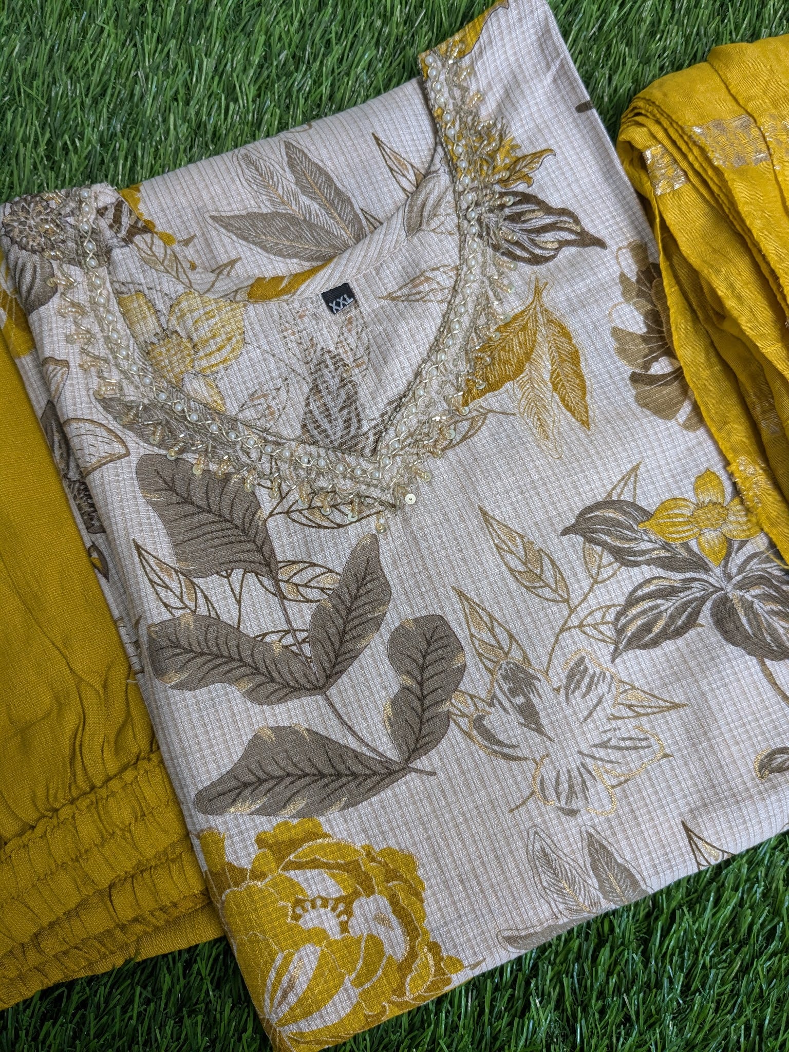 Floral 3 PC SET - YELLOW